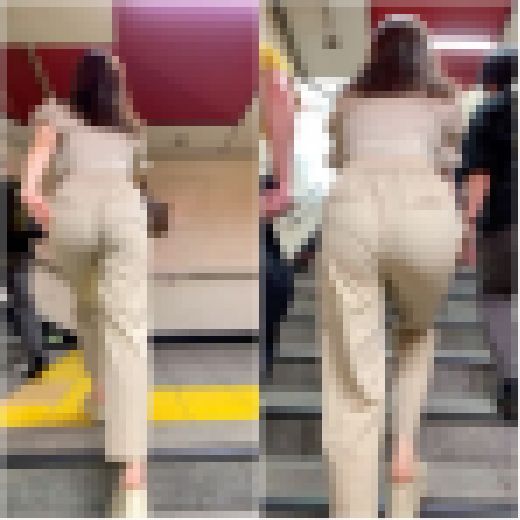 《Part2・突き出す、お尻を！！》 No.2047【美ヒップであり丸見えパンティーがエロ過ぎるGAL編】　サンプル画像1