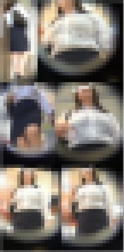 【街撮り動画Part147】リクスー女子大生の爆乳揺れ　サンプル画像1