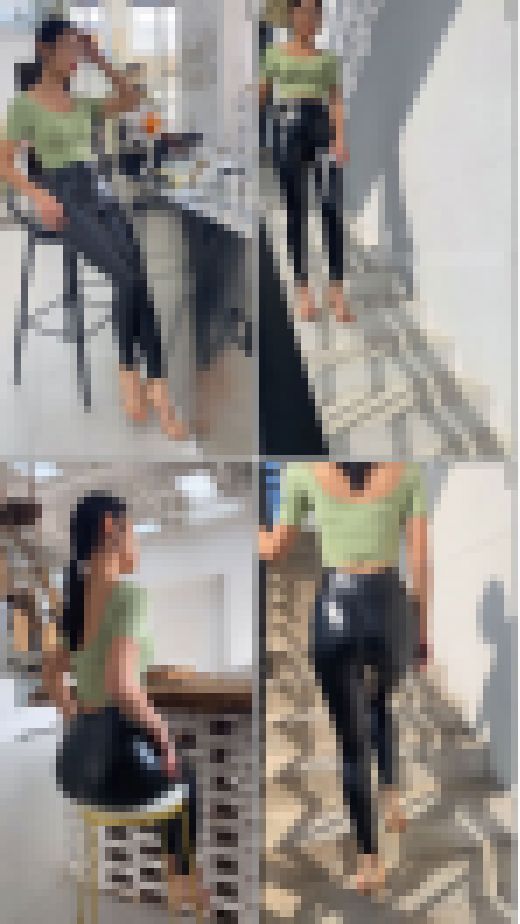 プレミア4K 皮レギンス超絶美人!②めちゃエロボディです サンプル画像2