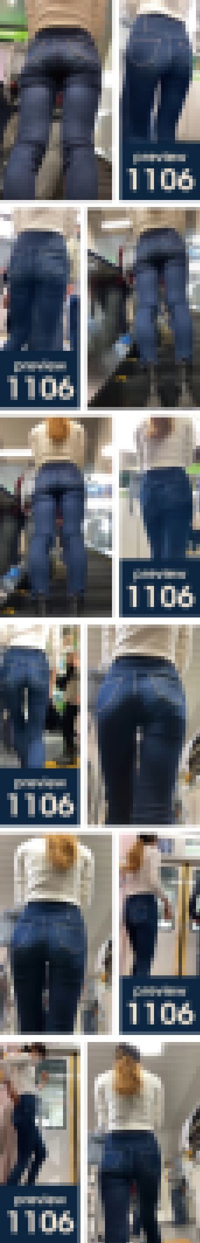 【1106】いきなりピークでいきなり賢者モードにさせちゃったらゴメンなさい！ピチピチスキニージーンズ女子　サンプル画像1