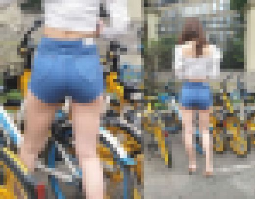 エロイ短パンのお姉さんが街をゆく!1 エロムチです! サンプル画像2
