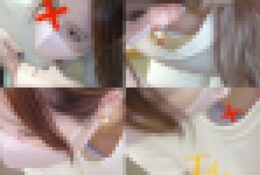 【胸チラ】救命講習中⑰24時間営業の○○フィットネスジムのスタッフ3名 サンプル画像1