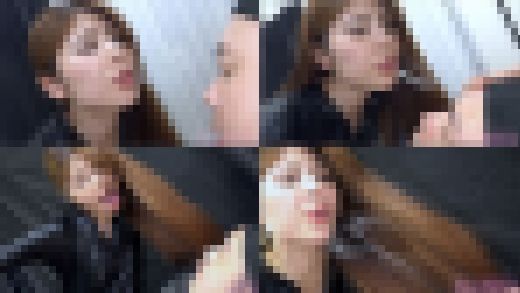 【唾フェチ】愛乃零様の超強烈！連続痰切り唾吐き・臭い責めプレイ！　サンプル画像1