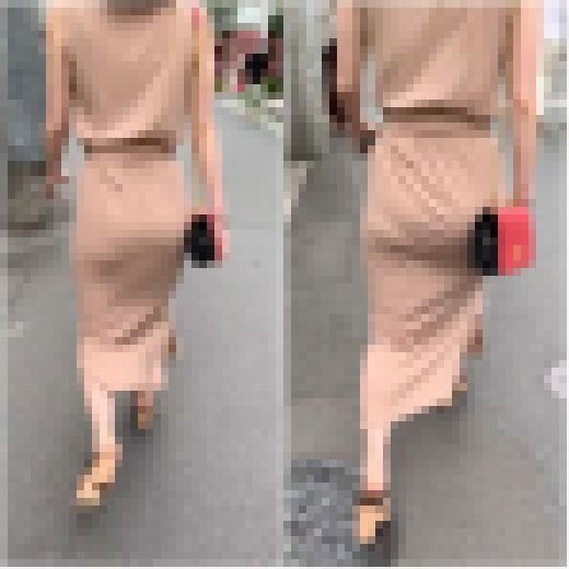 《★番外編★》 No.2075【歩くリブニットワンピースのお尻】　サンプル画像2