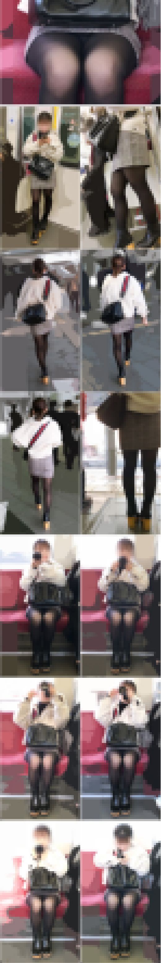 【12/5まで顔出し】超スーパー芸能人級美女の黒ストモロパンティ【再販】　サンプル画像1