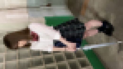 【初撮り】現役女子〇生_P活デビュー_嫌がる処女に連続中出し サンプル画像1