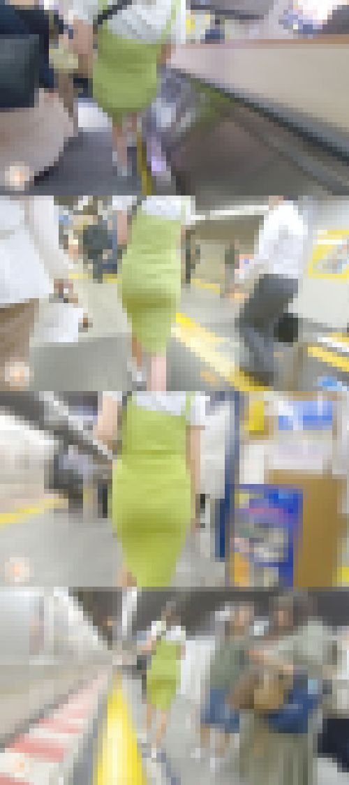 【新機材】【高画質】 柔らかリブワンピ Tバックヒップ　サンプル画像3