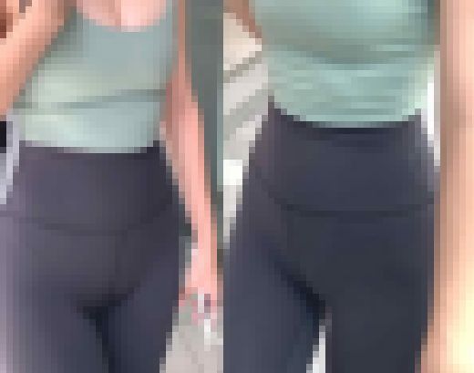 2K動画 腰のくびれがエロイレギンス美女1美脚!美尻! サンプル画像1