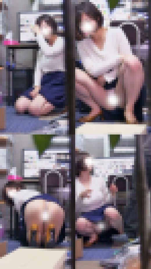 バレたのに・・・「(*ﾉωﾉ)やだもう・・・」　美尻OLさんの正体が変態だった件 通常カメラ版　　サンプル画像2