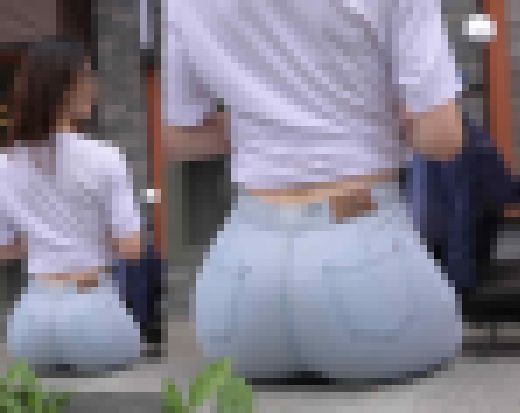 写真集880枚！スキニージーンズ神尻　ピタパンジーンズ見てるだけでムラムラしてくる尻。　サンプル画像2