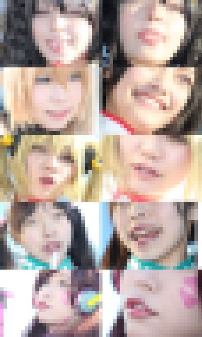 【セット販売】コスプレイヤーの顔面アップ022~024　サンプル画像3
