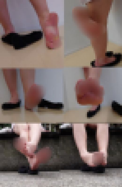 【４Ｋ足裏】【購入者に抽選プレゼント有】靴下大嫌い！年中素足履きのミニスカ童顔地雷系女子の臭すぎる素足履き　サンプル画像1