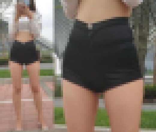 2K動画　ハミ尻お姉さんが街をゆく！１　いやらしいお尻です　サンプル画像1