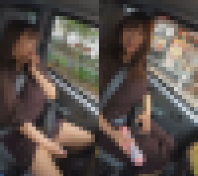 【水戸×不倫人妻】露天風呂セックスする為にまずはドライブデート‼ サンプル画像1