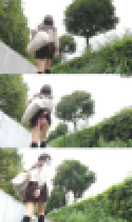 冷たい視線投げながらスカートめくるツンデレ○K！見られて興奮！？あそこに恥シミ！_TPC-038　サンプル画像1
