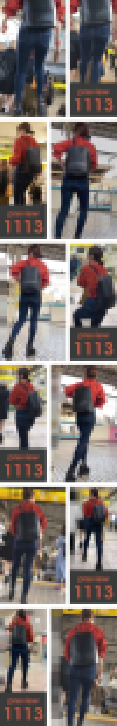 【1113】小振りなラフランスはお好きデスか？ピチピチスキニージーンズ女子　サンプル画像1