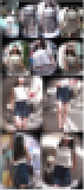 【街撮り動画Part190】かわいい子2人の美乳揺れ　サンプル画像1