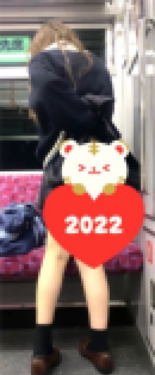 【撮影バレ08】あけおめJ○【電車対面】　サンプル画像1