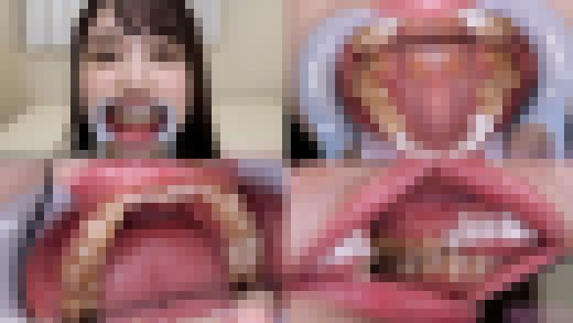 【歯フェチ】白川ゆずちゃんの歯を観察しました！　サンプル画像1