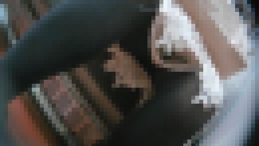 【ザ☆黒タイツ18】レーススカート内にお邪魔します　サンプル画像1