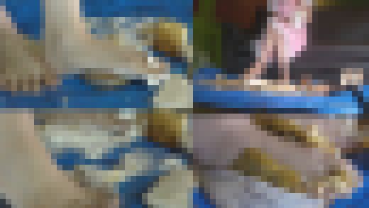 高画質ｍｐ４再編集版アイドル級美少女の裸足で弁当クラッシュその２　サンプル画像1