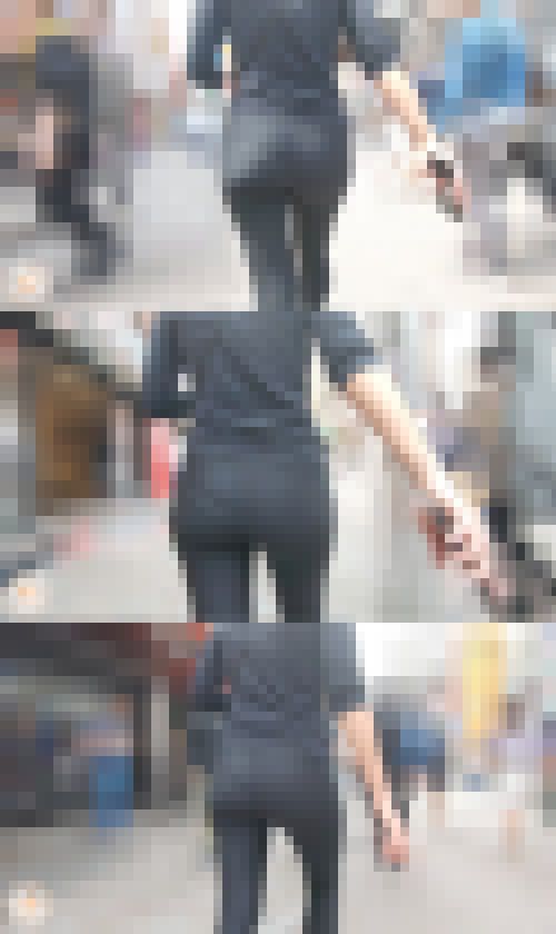 【新機材】【FHD高画質】 完璧なフォルムのヨガパン外国人　サンプル画像2