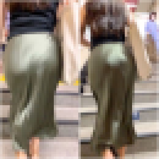 《デカッ、エロッ、サテンスカート》 No.2185【アラサー姉さんの肉欲尻】　サンプル画像1