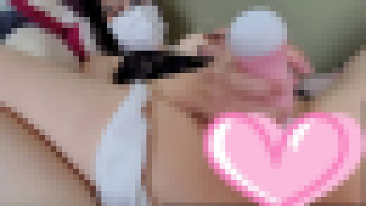 ❤愛華の自撮りオナニー❤妹の部屋のベッドで電マを使ってオナニーする人妻 サンプル画像3