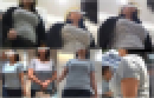 【街撮り動画Part211】ぽっちゃり爆乳ちゃん2人　サンプル画像1