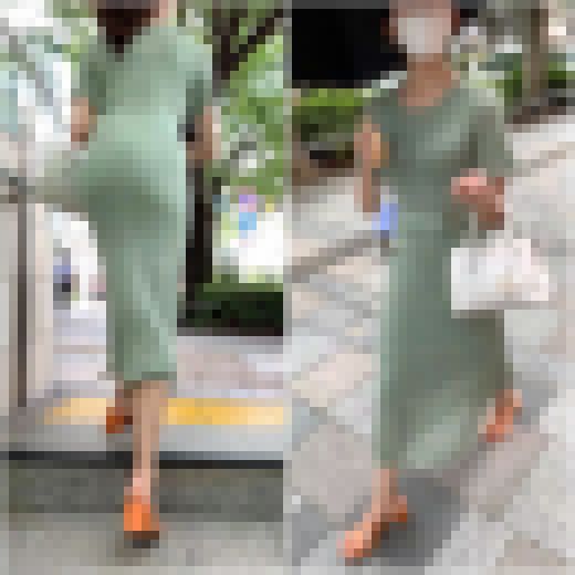 《完全ガード?いや、Tバックが!》 No.2189【Part3・透けそうにないのに、透けるエロさは興奮を倍増させる】 サンプル画像3