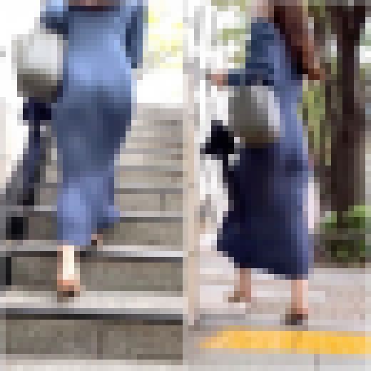《冬に舞い降りた超絶美女のお嬢様》 No.2197【Part1・どこぞのお姫様！？ドレスの様なワンピースを着て街を闊歩する超絶美　サンプル画像3