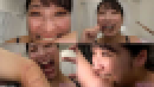 【噛みつき】あの伝説の！春原未来さん再び！！超強い咬合力で鉛筆噛み砕き&腕噛み！　サンプル画像1