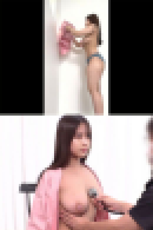[4K]【検診センター】盗撮記録 その３０ ベル型爆乳娘　サンプル画像1
