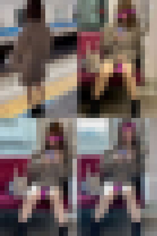 (顔モ無し)スケパンお姉さんのいねむりパンチラ☆ サンプル画像1