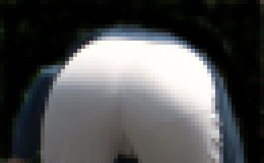【4K】バックからパシャ♡透けまくり♡濡れてる?食い込んでる?エロ尻○○レディ サンプル画像2