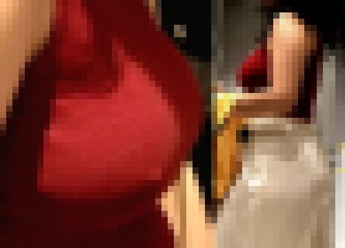 【フルHD】透けパンとノーブラ爆乳ポッチ! サンプル画像1