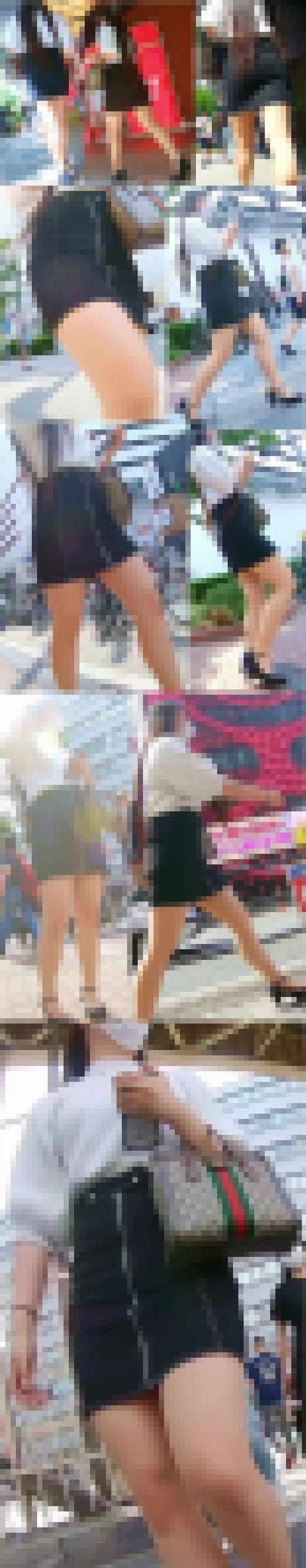 No.679ミニスカ美脚のまぶしさから目が離せないプリッとしたお尻も無視できないお嬢さん サンプル画像1