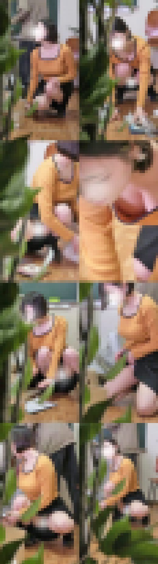 バレたけど　アルバイトさんやっぱり宇宙人？　パンティにシミが・・・2アングルセット　サンプル画像2