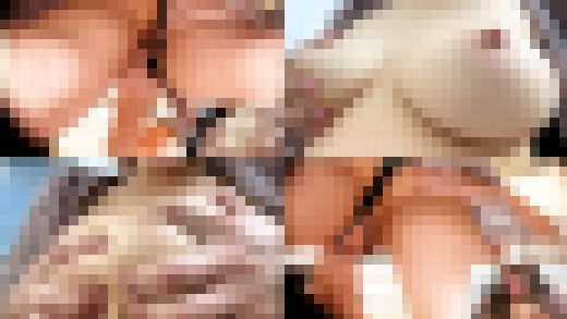 【電車痴漢 #12】《Gカップマシュマロ美爆乳》買い物帰りの爆乳女子大生を車内で上のお口も下のお口も徹底受精！　サンプル画像2