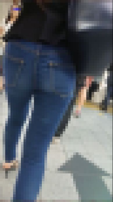 【食べ頃ヒップ】20代細身OLスキニーデニム尻7 サンプル画像3