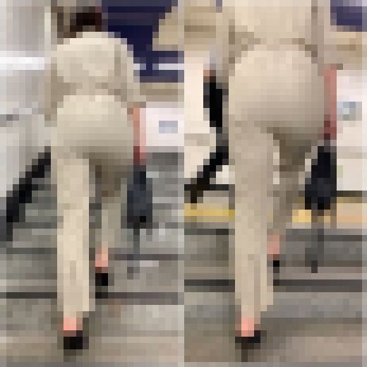 《Part1・画面に収まりきらないデッカいお尻》 No.2320【フッサフサと揺らす外人並のデカヒップ】 サンプル画像2