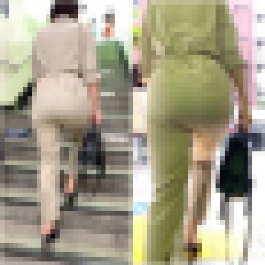 《Part1・画面に収まりきらないデッカいお尻》 No.2320【フッサフサと揺らす外人並のデカヒップ】 サンプル画像3