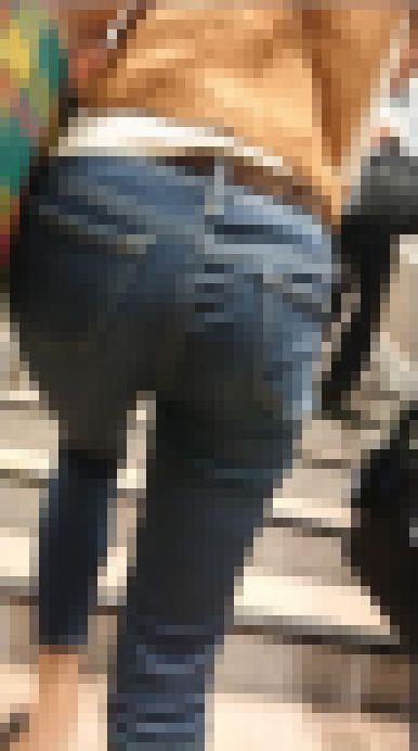 【食べ頃ヒップ】20代細身OLスキニーデニム尻8 サンプル画像3