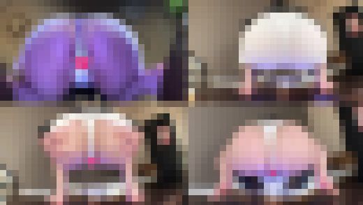 スケ×③ベ♡OLさん♡タイトミニスカ♡光沢♡ハイレグ♡Tバック	　サンプル画像3