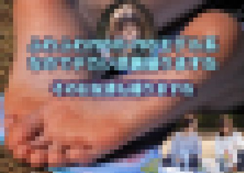 ふわふわn〇n-n〇モデル系なのでデカい足裏撮りますね（２人でお花見編）　サンプル画像3