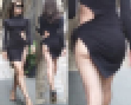 【高画質】尻出しタイトミニのまるでノーブラさん サンプル画像1