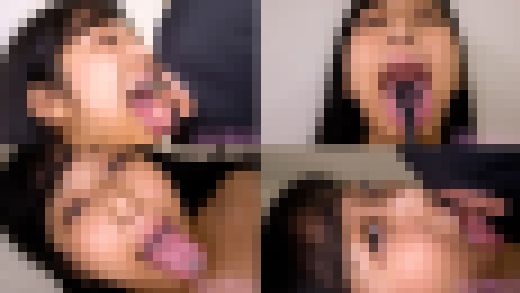 【舌フェチ唾フェチ】前乃菜々のエロ長い舌・唾・口の臭い堪能コース2　サンプル画像1