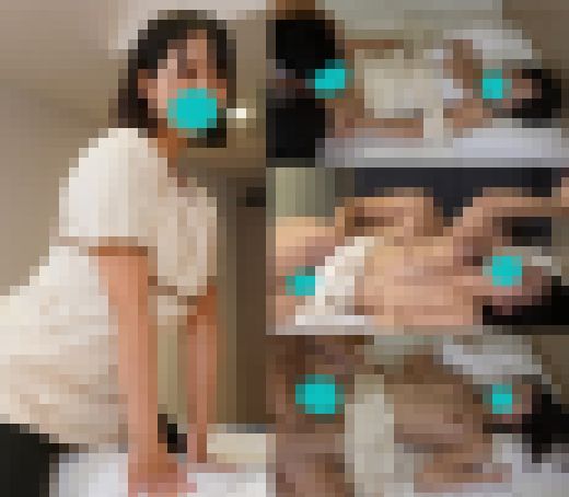 《個人撮影》同じクラスに彼氏がいるJ〇③のマッサージ嬢に咥えさせたら泣き出したので無理ハメ「もうやめてぇ！」と悲鳴をあげながらイ　サンプル画像1