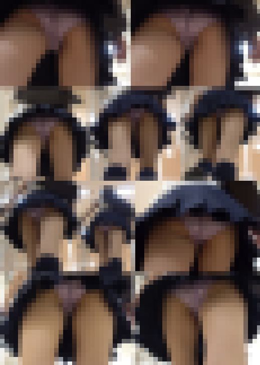 《2アングル撮り》協力のもと撮れた校内階段下から制服女子無防備追撮りパンチラ～食い込みパンツモロ見えSP　サンプル画像2