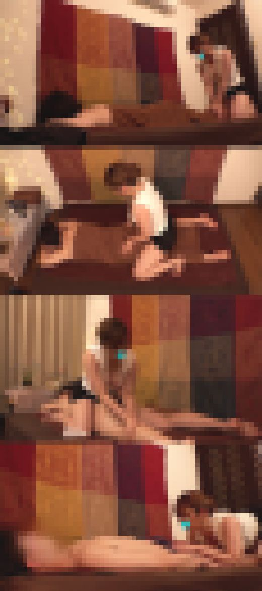 むちっとした身体のシングルマザーセラピスト 欲求不満に耐え切れず勃起ちんぽを咥え込んで強引に射精 生中出しされながら腰振り続ける　サンプル画像1